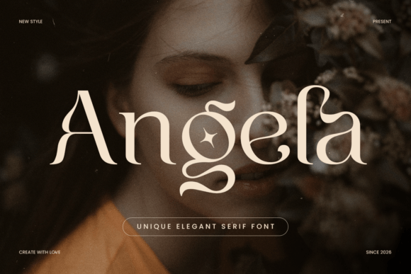 Angela: The Modern Serif for Distinctive Branding