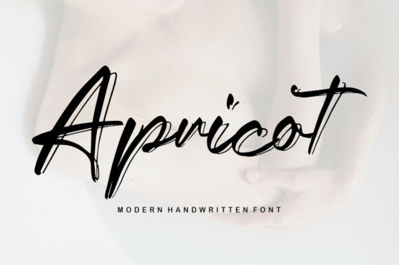 Apricot: A Modern Handwritten Font for Elevated Design