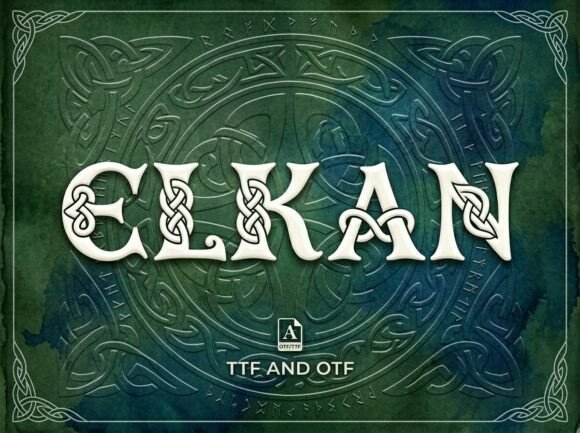 Elkan: A Display Font for Unforgettable First Impressions