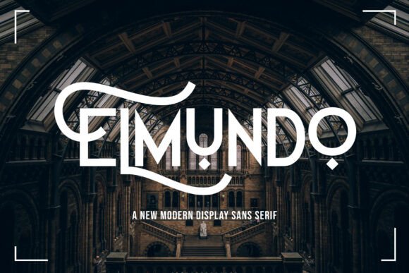 Elmundo: A Modern Sans Serif for Bold Visual Impact