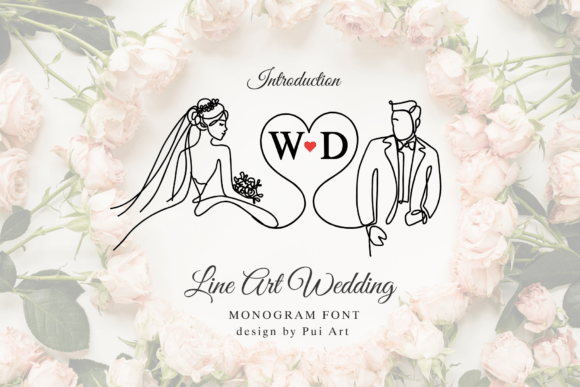 Mastering the Line Art Wedding Monogram for Modern Branding