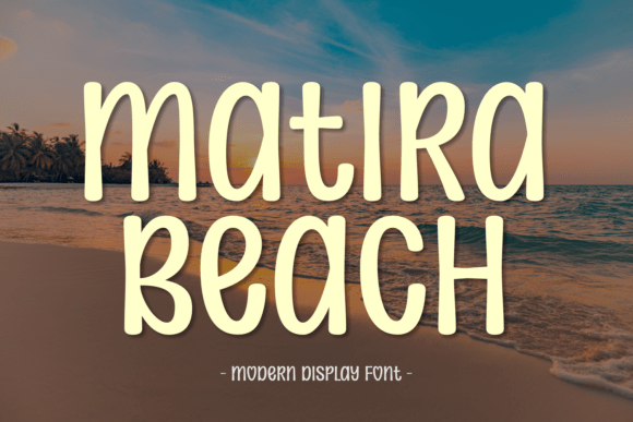 Matira Beach: A Hand-Drawn Serif for Authentic Branding