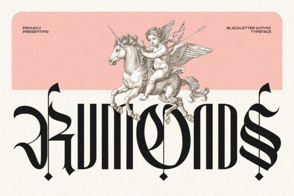 Rumonds: A Blackletter Font for Bold, Modern Brands