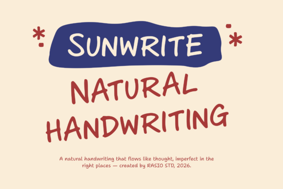 Sunwrite: The Handwriting Font That Feels Like a Friend