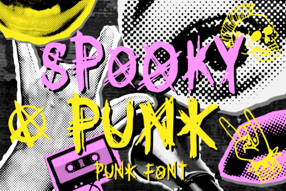 Unleashing Spooky Punk: A Font with a Rebel Heart